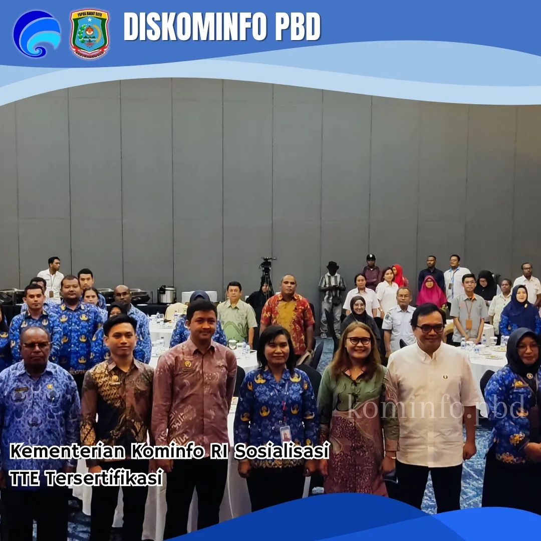 Kementerian Kominfo RI Sosialisasi TTE Tersertifikasi