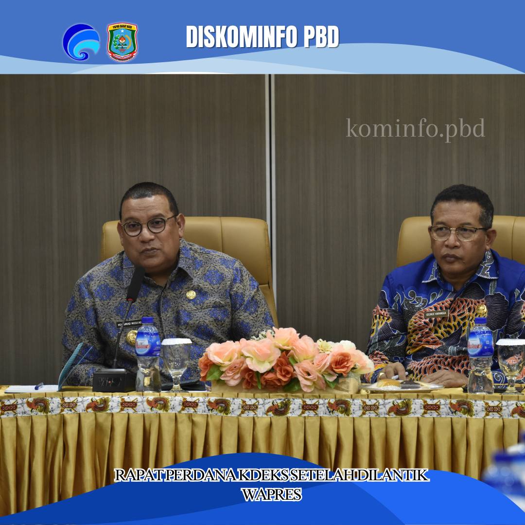 RAPAT PERDANA KDEKS SETELAH DILANTIK WAPRES