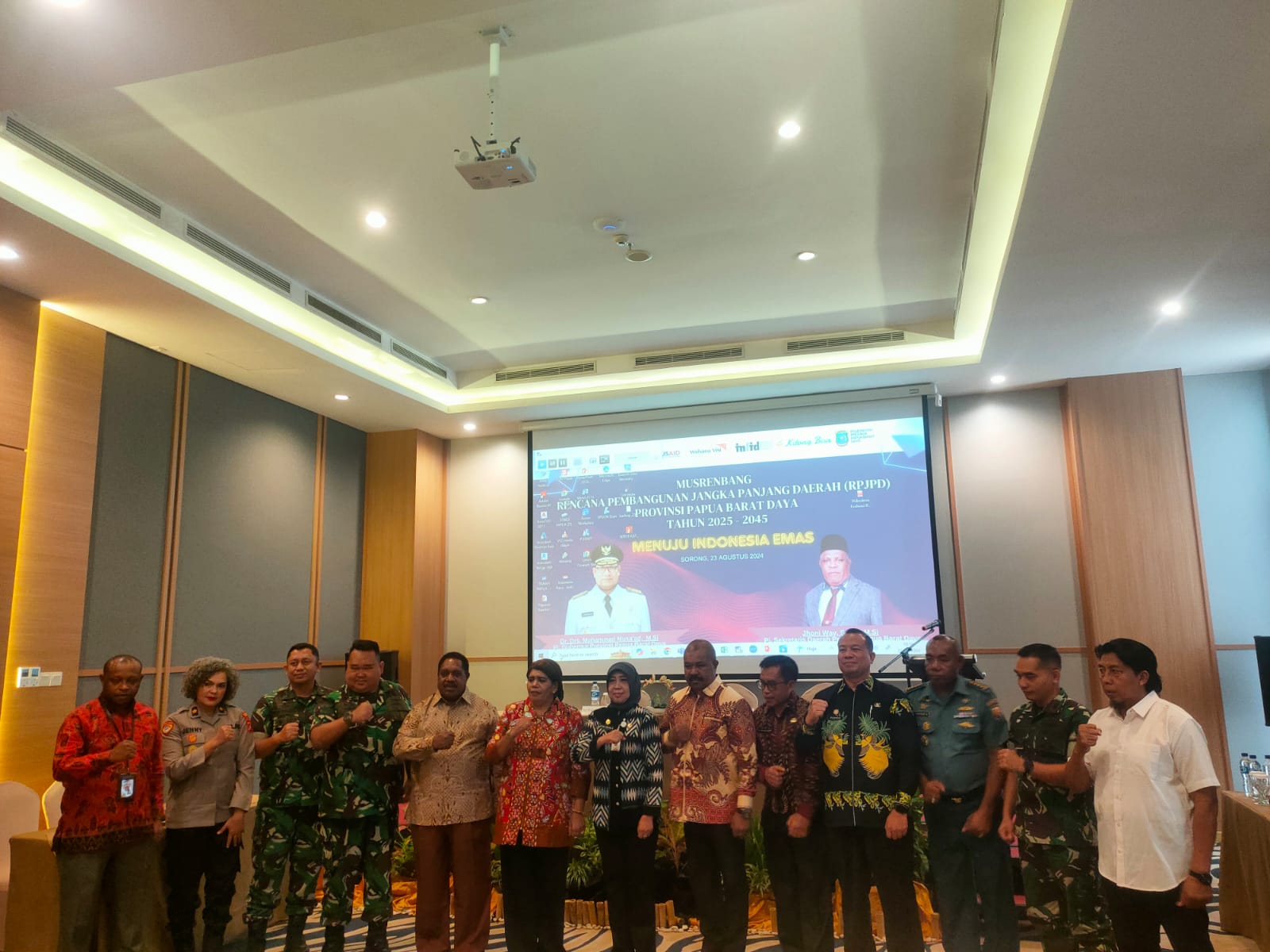 Musrenbang MASA DEPAN Papua Barat Daya 2025-2045.