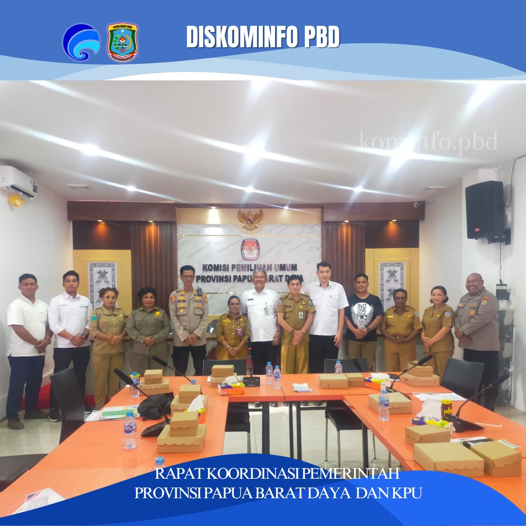 RAPAT KOORDINASI KPU PBD DENGAN PEMERITAH PROV PBD