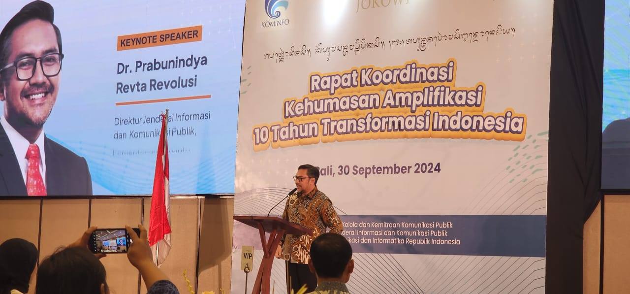 BIDANG MEDIA HADIRI RAPAT KOORDINASI KEHUMASAN TRANSFORMASI 10 TAHUN INDONESIA