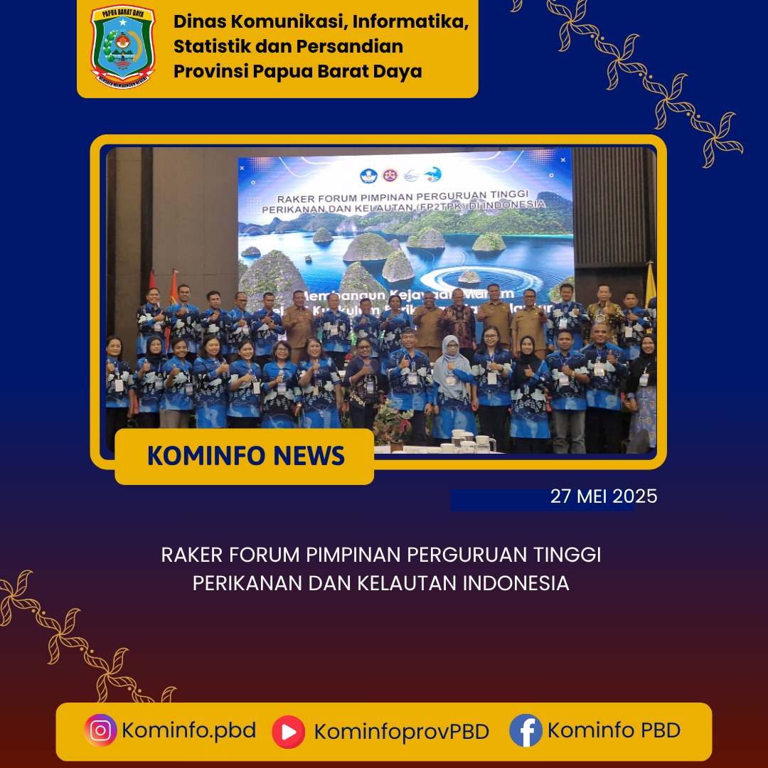 Raker Forum Pimpinan Perguruan Tinggi Perikanan Dan Kelautan Indonesia