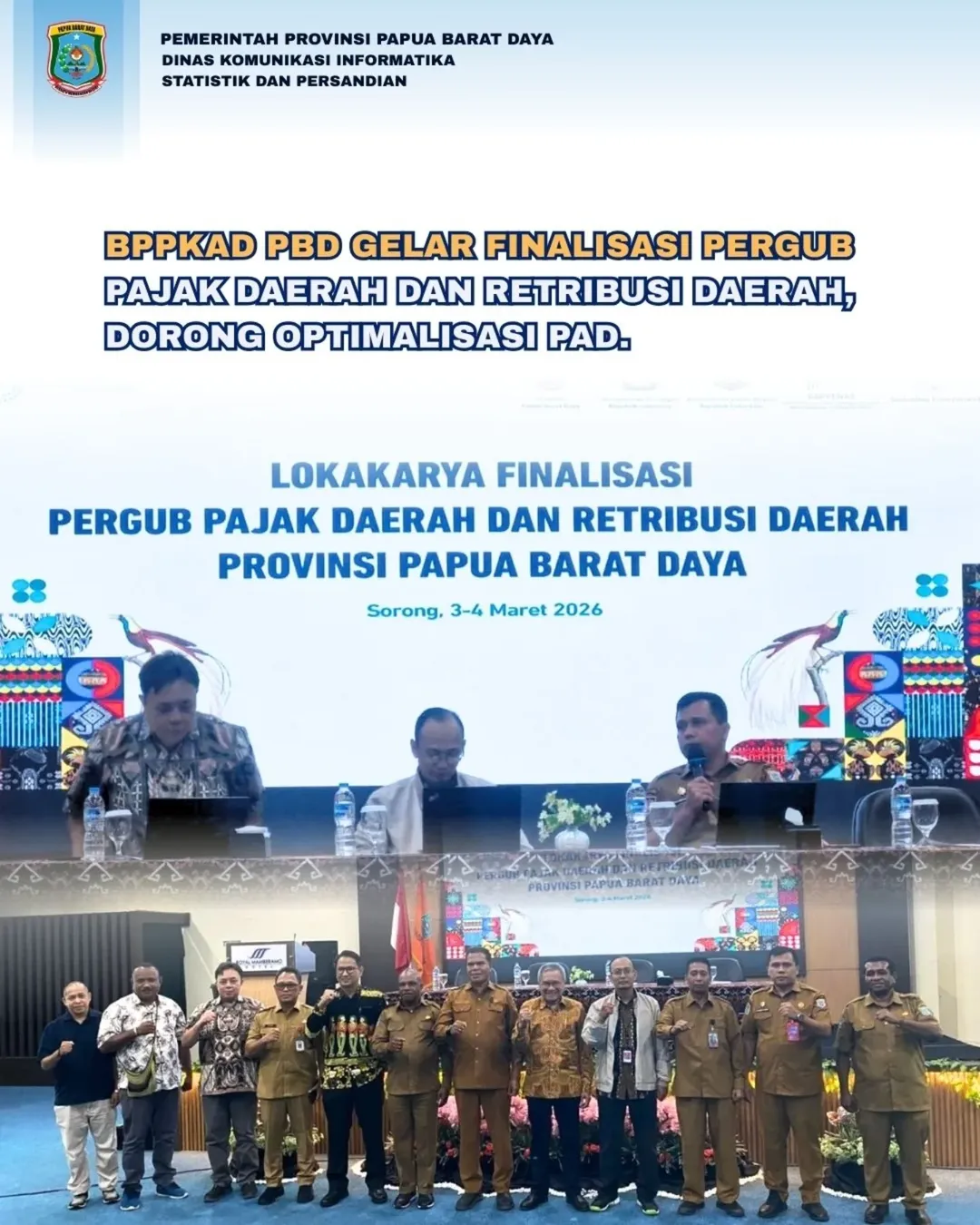 BPPKAD PBD Gelar Finalisasi Pergub Pajak Daerah dan Retribusi Daerah, Dorong Optimalisasi PAD