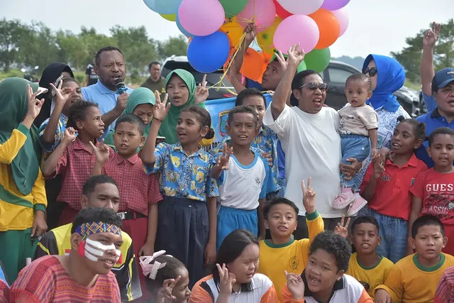 Wakil Gubernur Papua Barat Daya Pimpin Perayaan Hari Anak Nasional ke-42 Tahun 2026